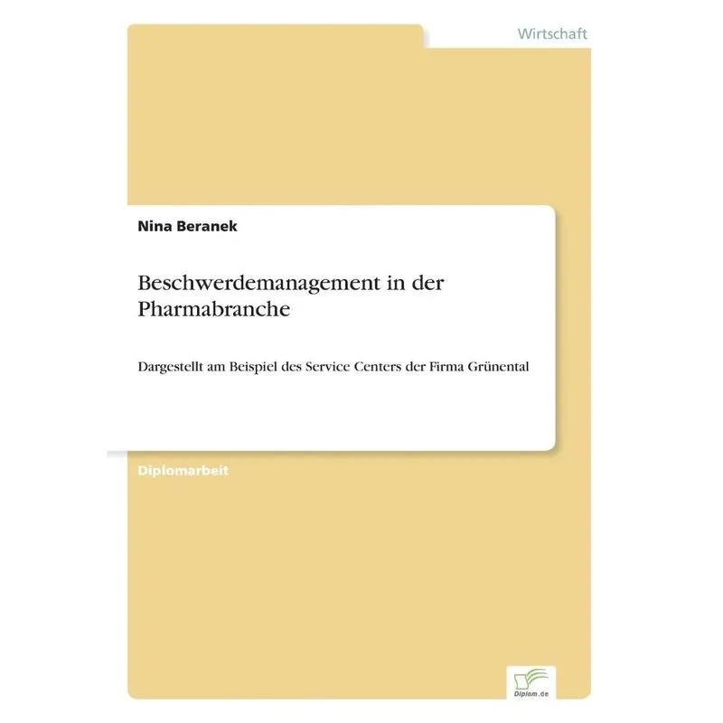 Beschwerdemanagement in der Pharmabranche
