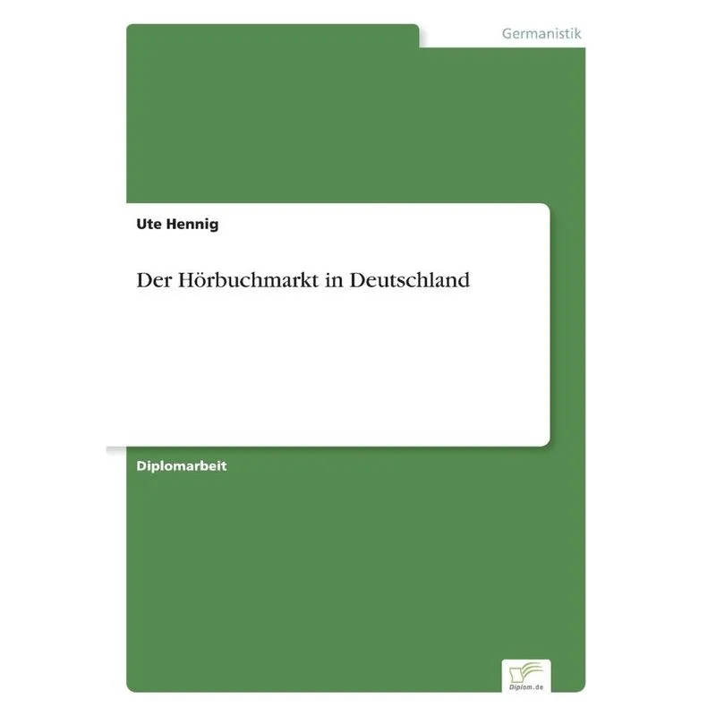 Der Hörbuchmarkt in Deutschland