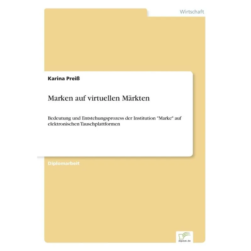 Marken auf virtuellen Märkten