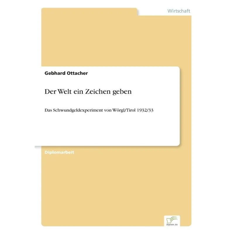 Der Welt ein Zeichen geben