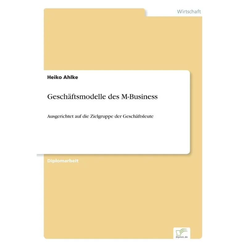 Geschäftsmodelle des M-Business