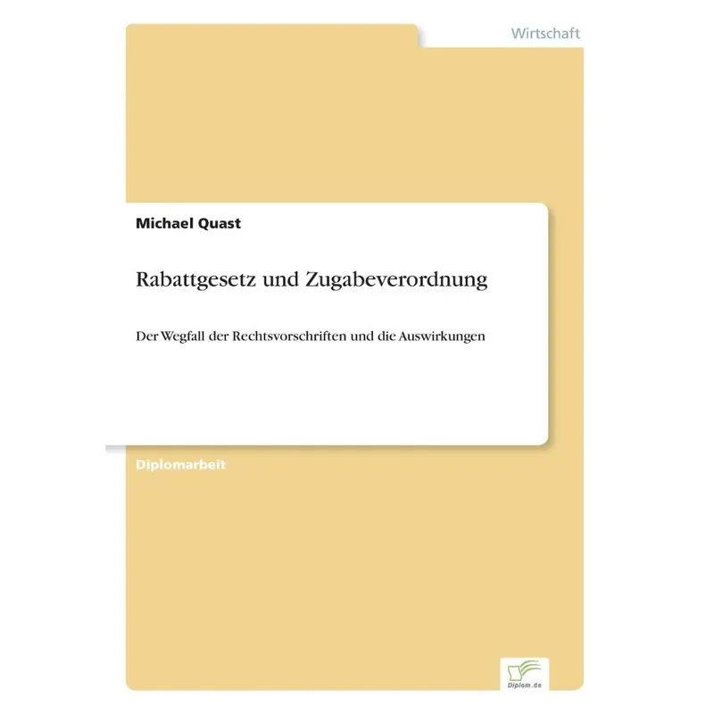 Rabattgesetz und Zugabeverordnung