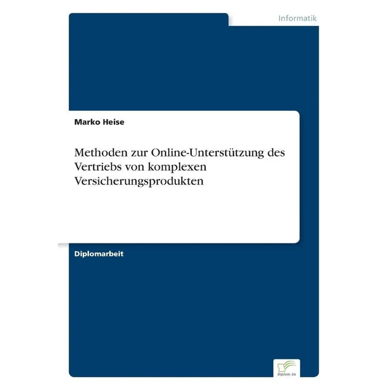 Methoden zur Online-Unterstützung des Vertriebs von komplex