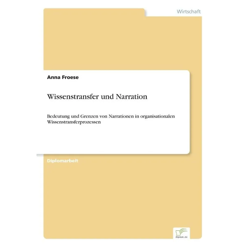 Wissenstransfer und Narration