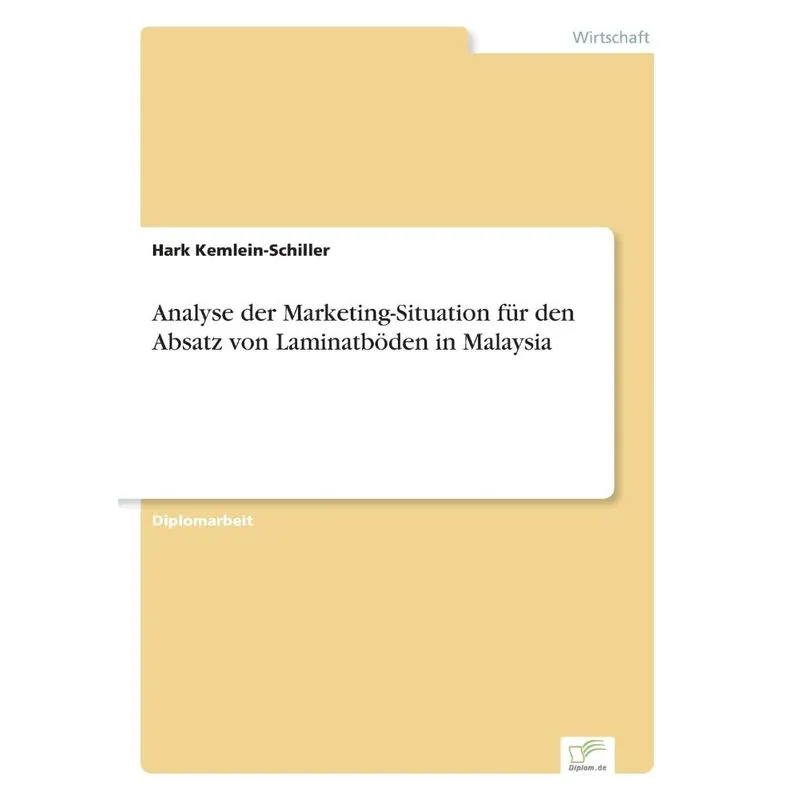 Analyse der Marketing-Situation für den Absatz von Laminatb