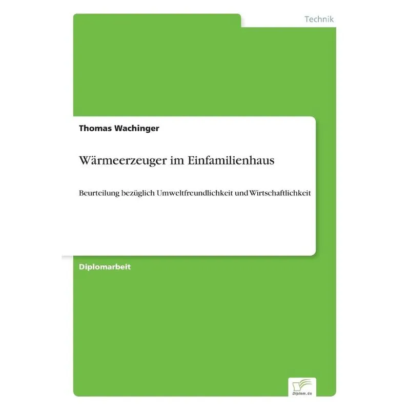 Wärmeerzeuger im Einfamilienhaus