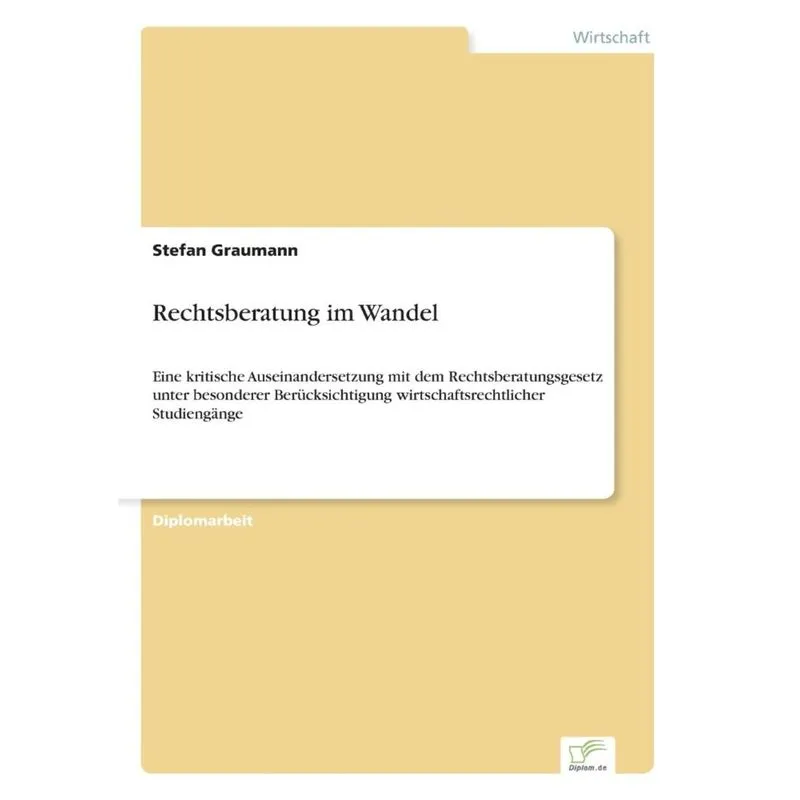 Rechtsberatung im Wandel