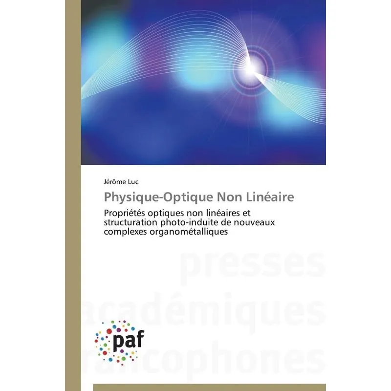 Physique-optique non linéaire