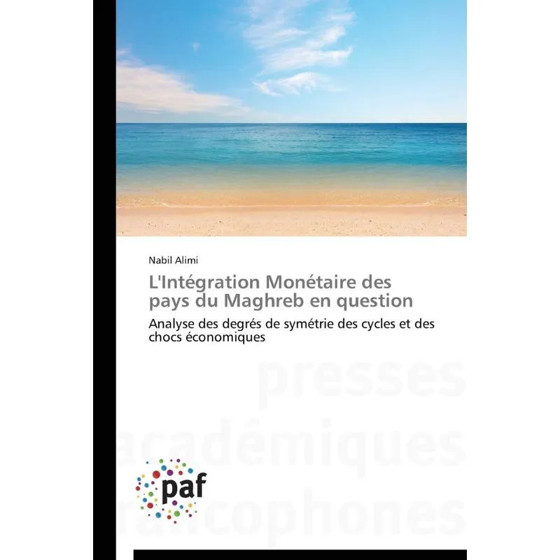 Livro L'intégration monétaire des pays du maghreb en question