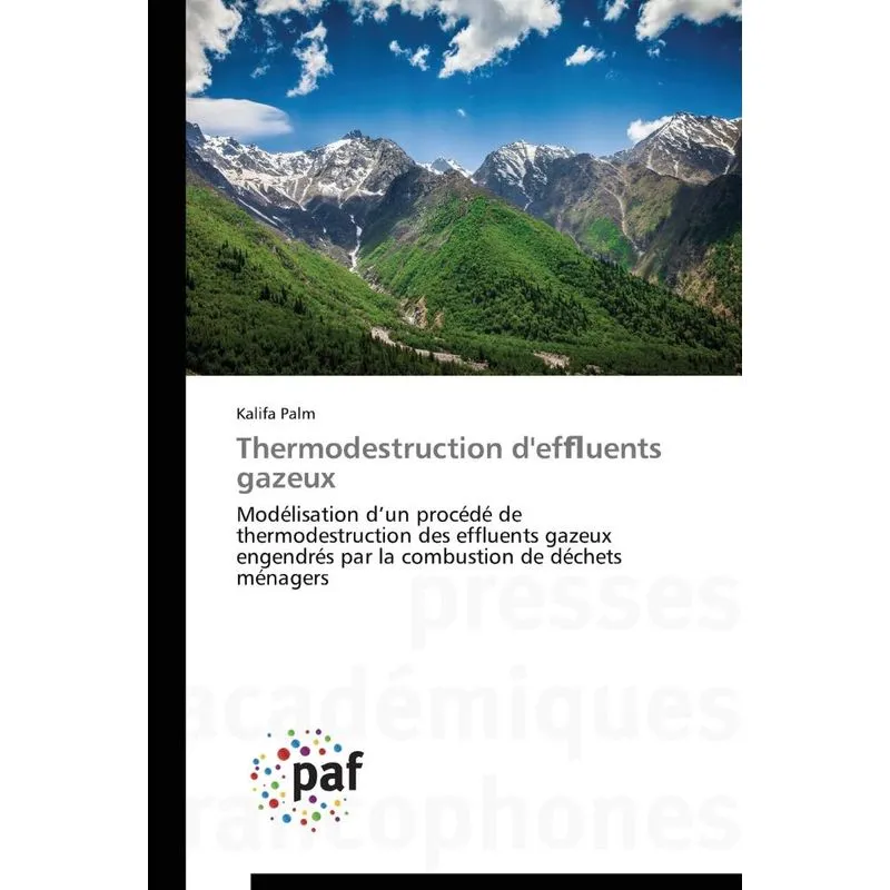 Thermodestruction def uents gazeux