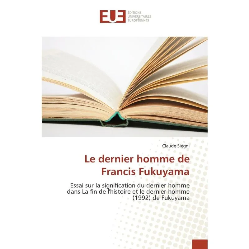 Livro Le dernier homme de francis fukuyama