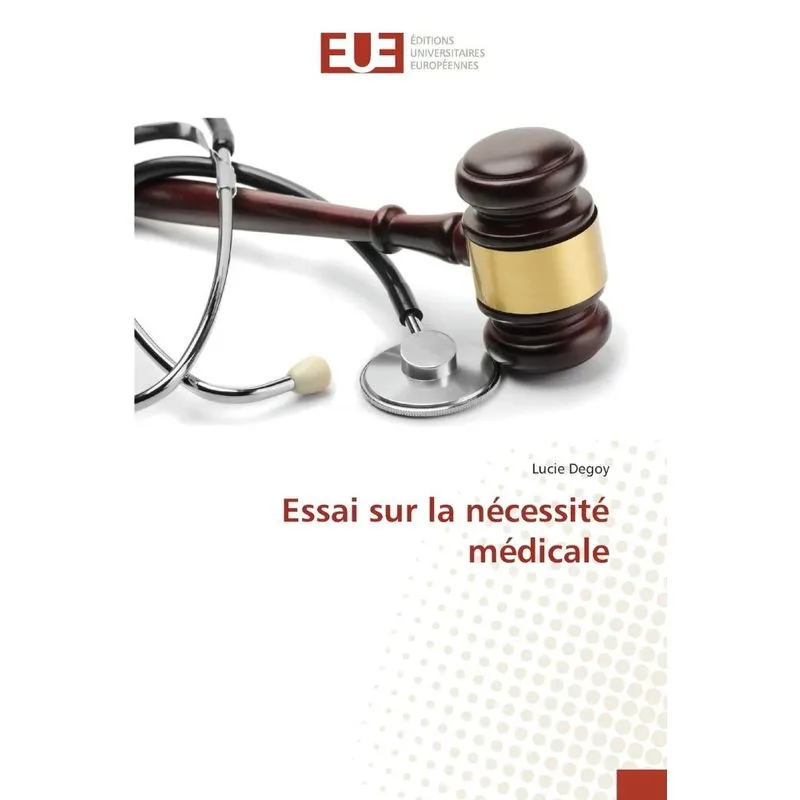 Livro Essai sur la nécessité médicale