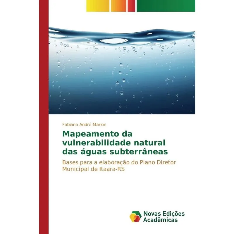 Mapeamento da vulnerabilidade natural das águas subterrânea