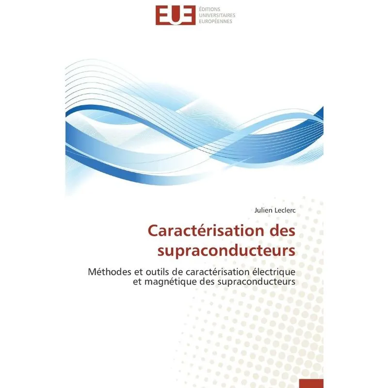 Livro Caractérisation des supraconducteurs