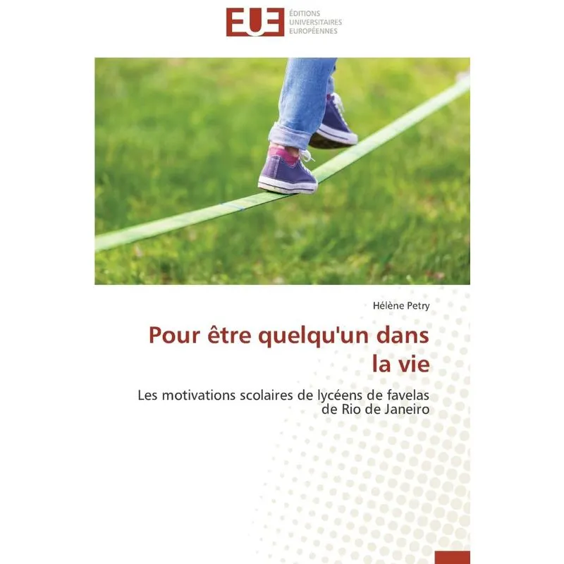 Pour être quelquun dans la vie