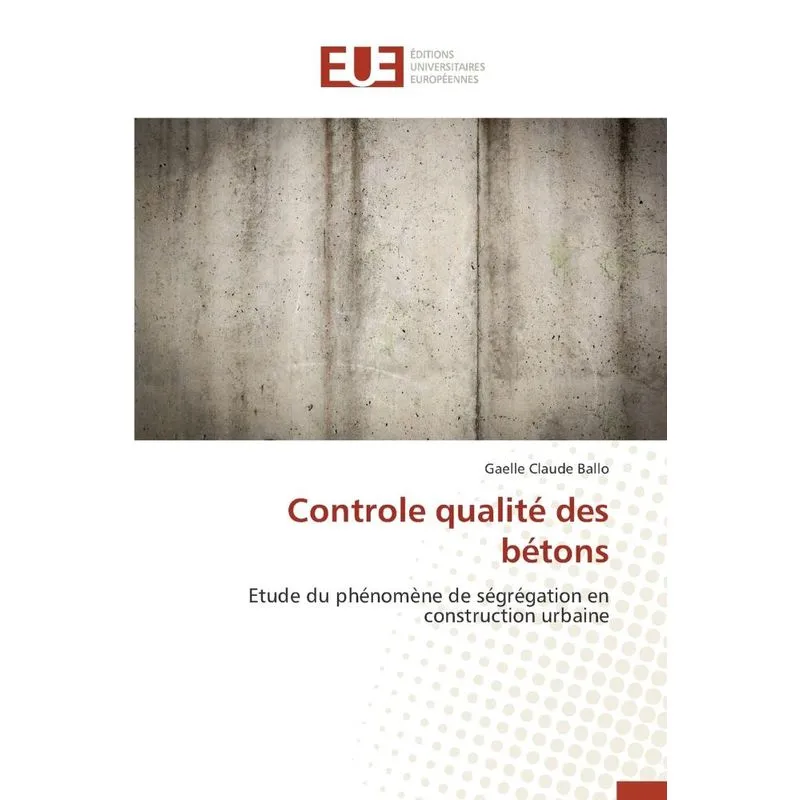 Controle qualité des bétons