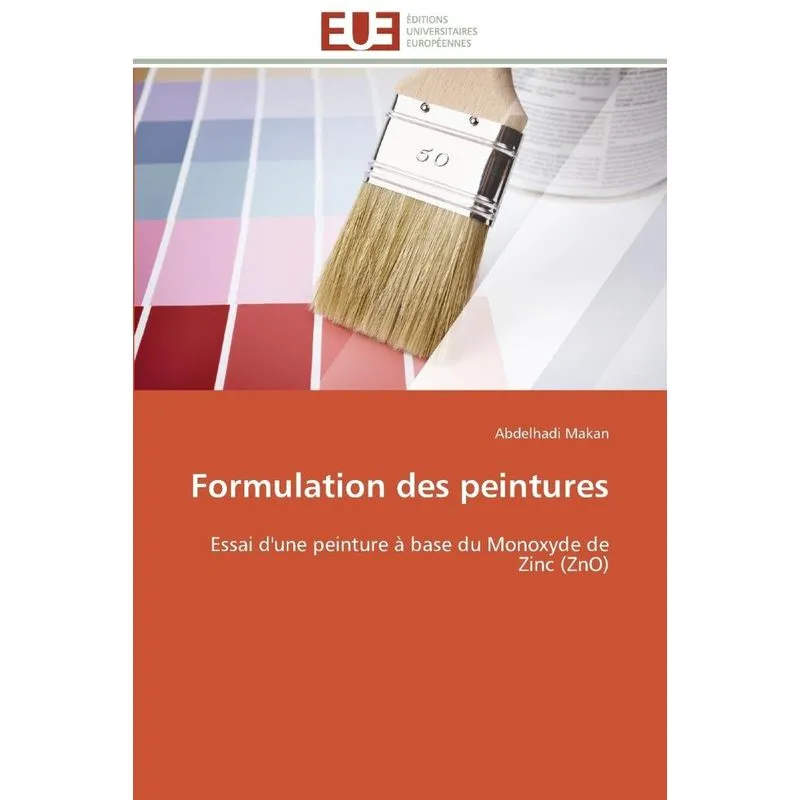 Formulation des peintures