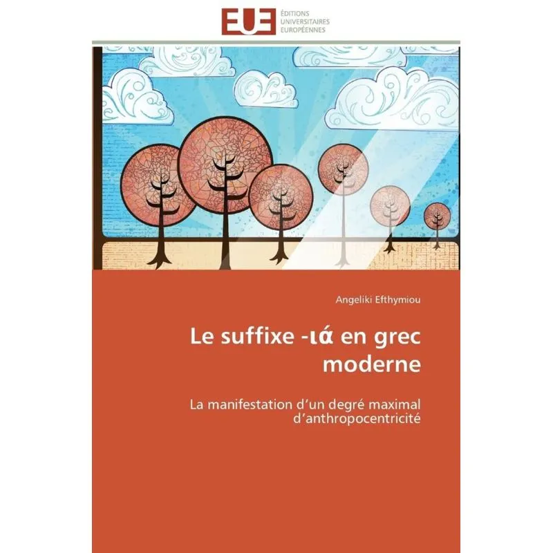 Le suffixe - en grec moderne