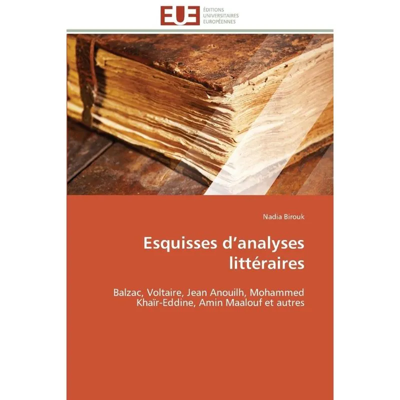 Esquisses d analyses littéraires