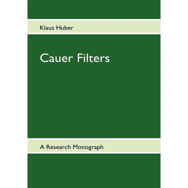 Cauer Filters