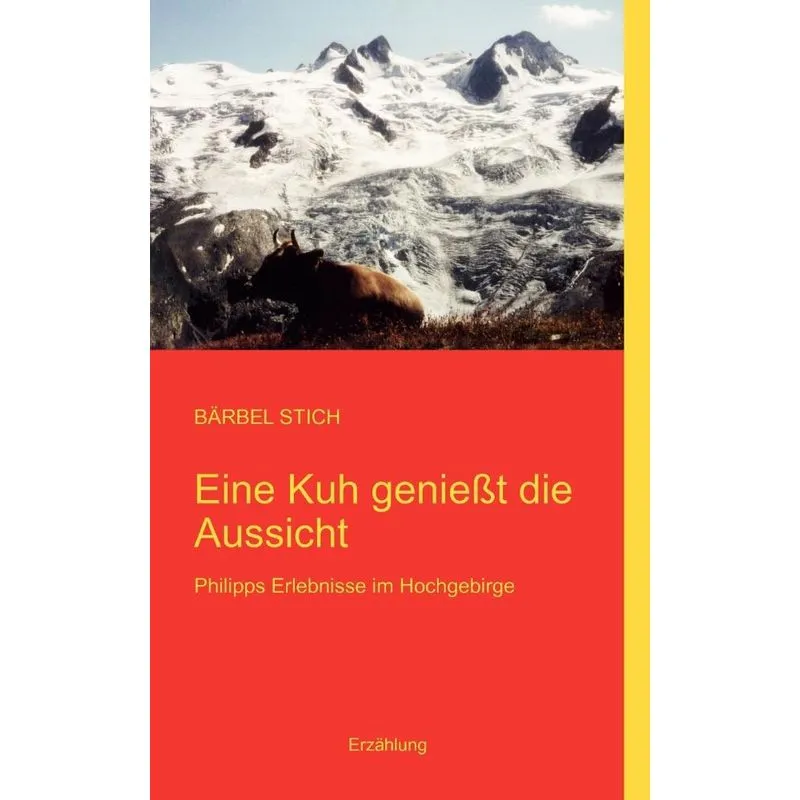 Eine Kuh genießt die Aussicht