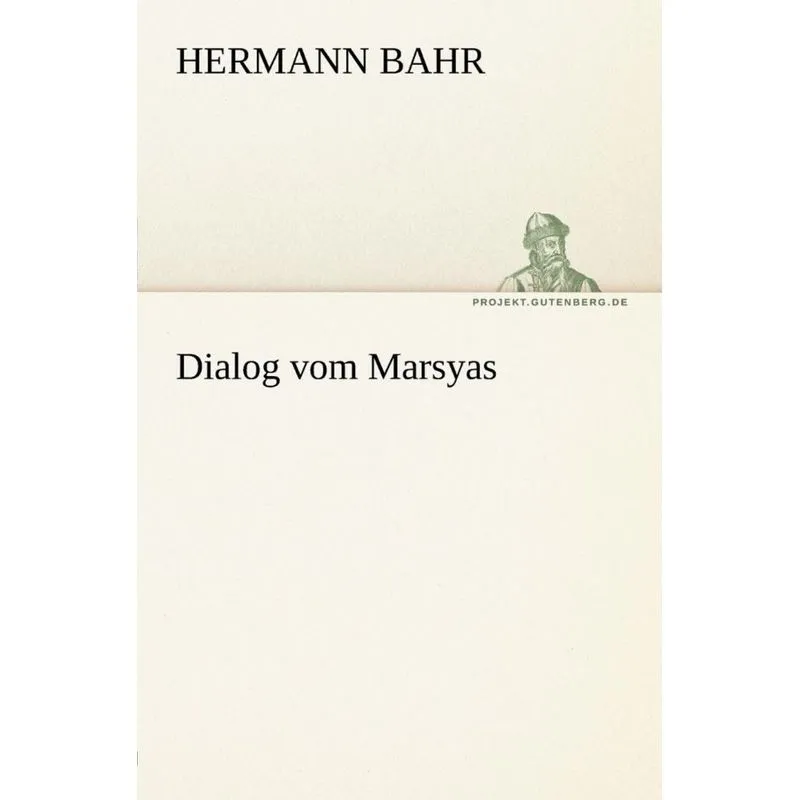 Dialog Vom Marsyas