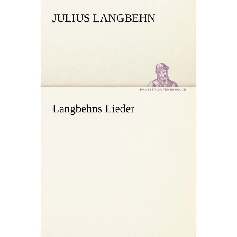 Langbehns Lieder