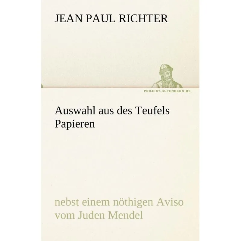 Auswahl Aus Des Teufels Papieren