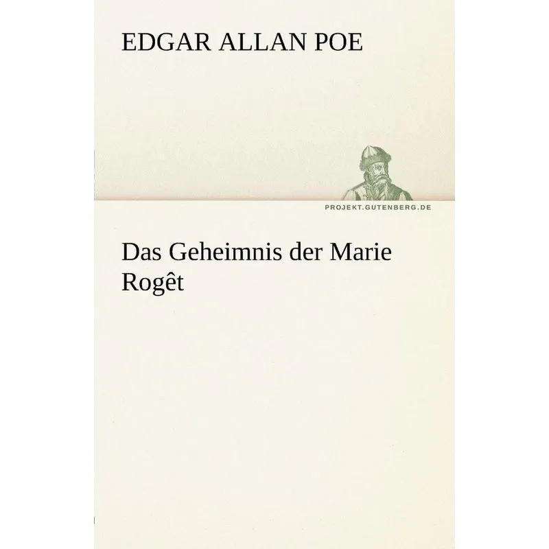 Das Geheimnis Der Marie Roget