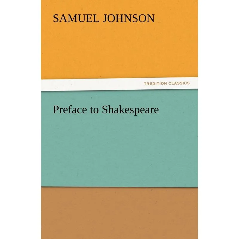 Preface to Shakespeare