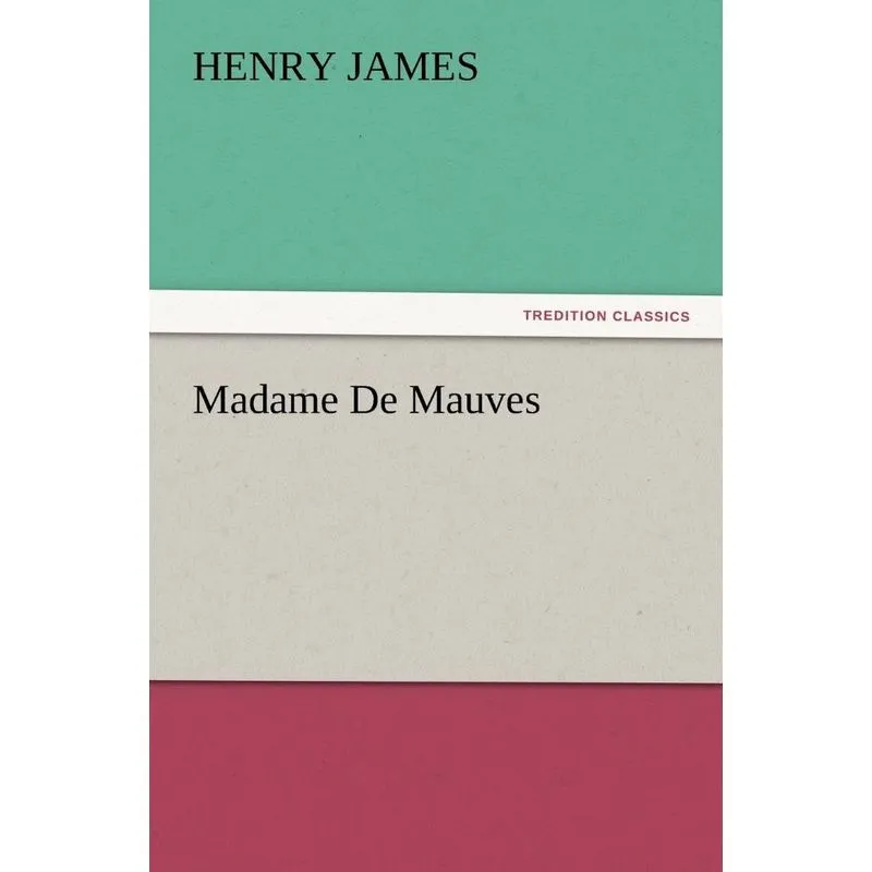 Madame de Mauves