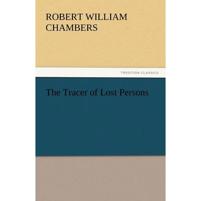 The Tracer of Lost Persons