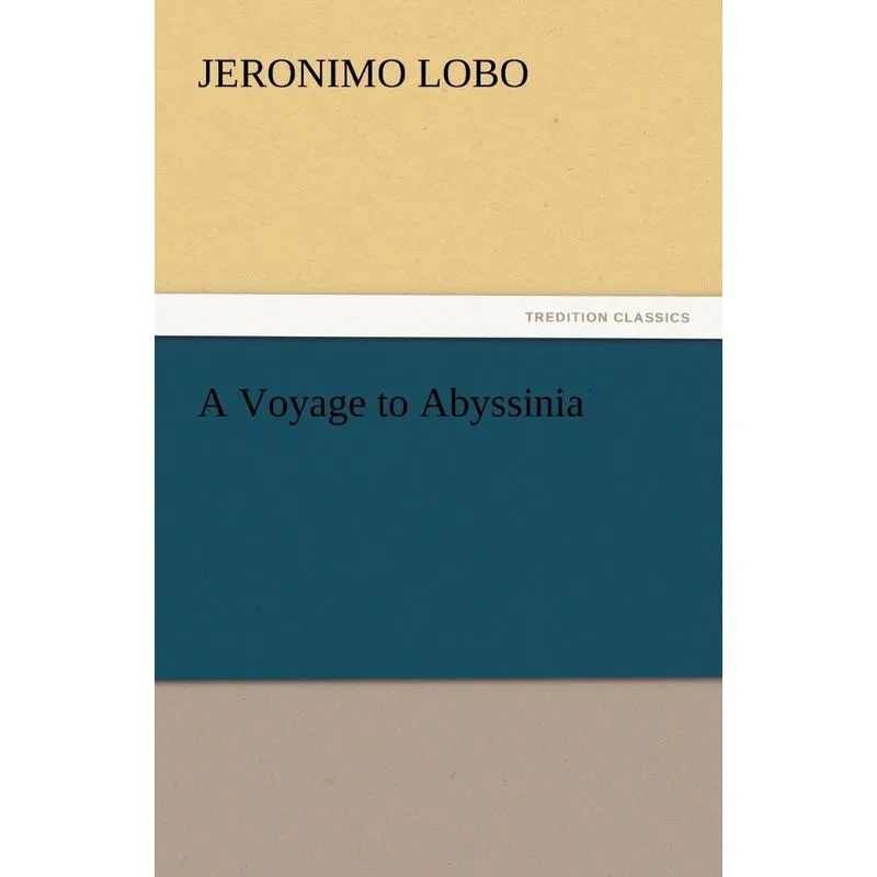 A Voyage to Abyssinia