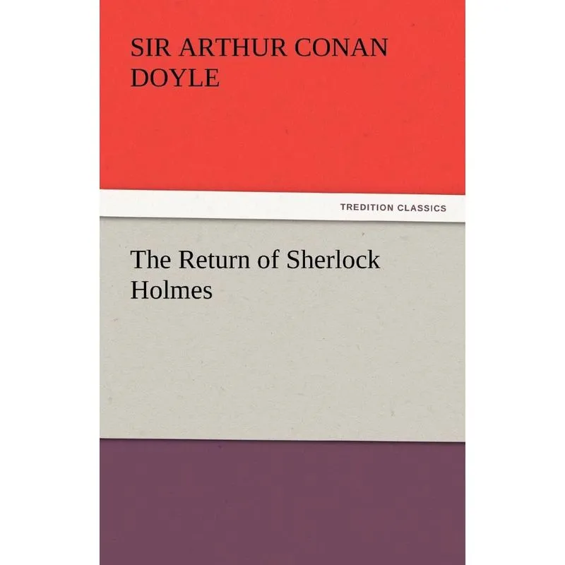 The Return of Sherlock Holmes
