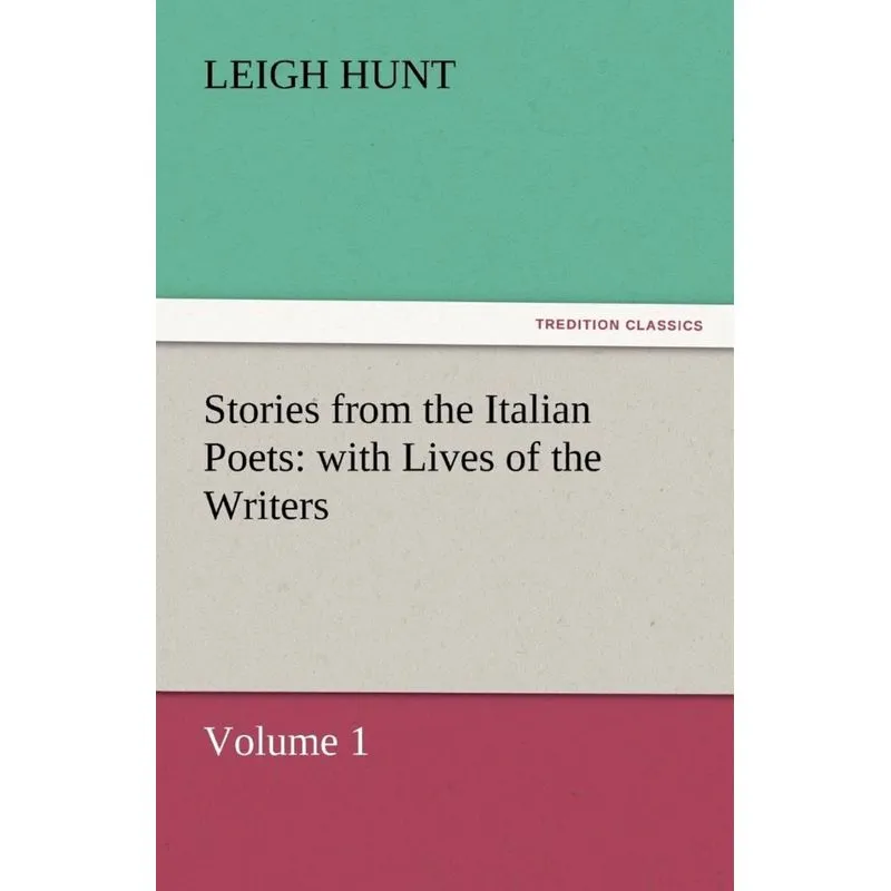 Stories from the Italian Poets