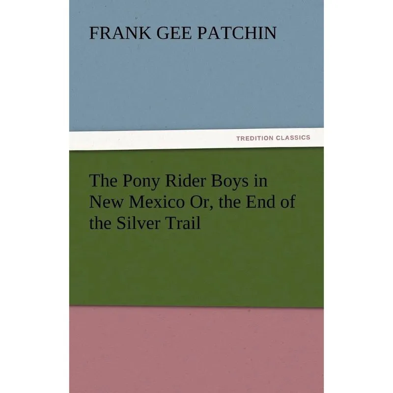 The Pony Rider Boys in New Mexico Or, the End of the Silver Trail