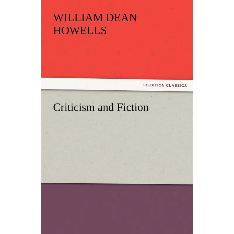 Criticism and Fiction