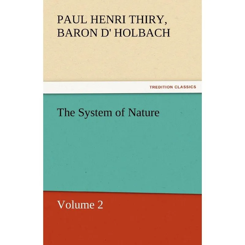 The System of Nature, Volume 2