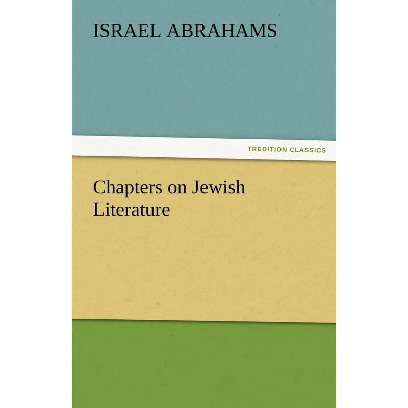 Chapters on Jewish Literature
