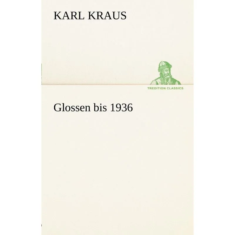 Glossen Bis 1936