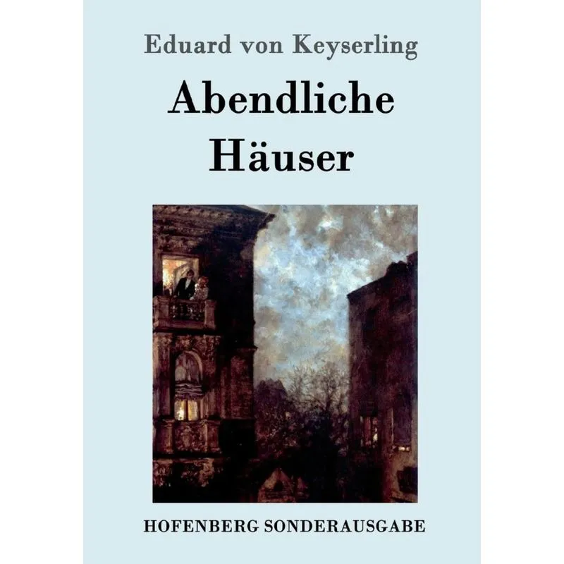 Abendliche Häuser