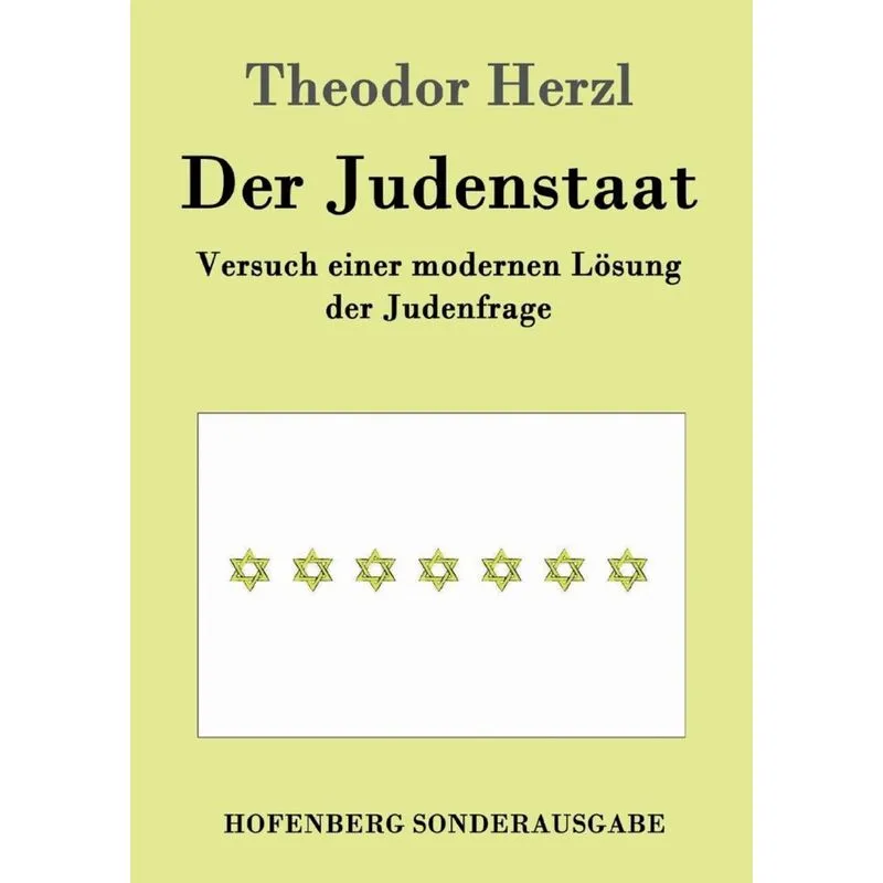 Der Judenstaat