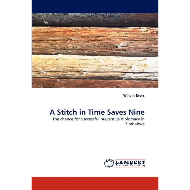 A Stitch in Time Saves Nine