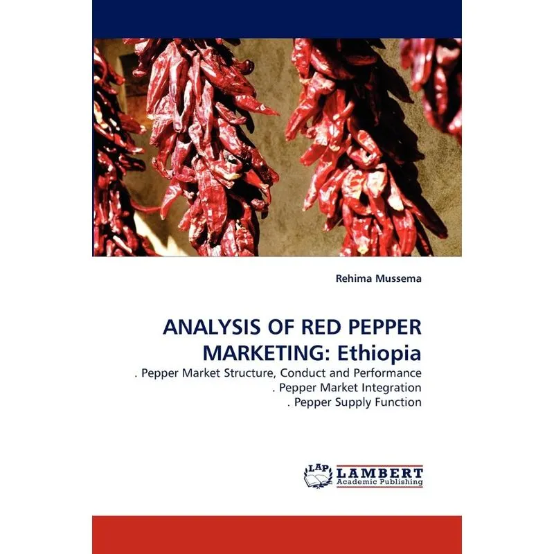 Analysis Of Red Pepper Marketing