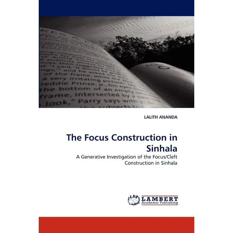 The Focus Construction in Sinhala
