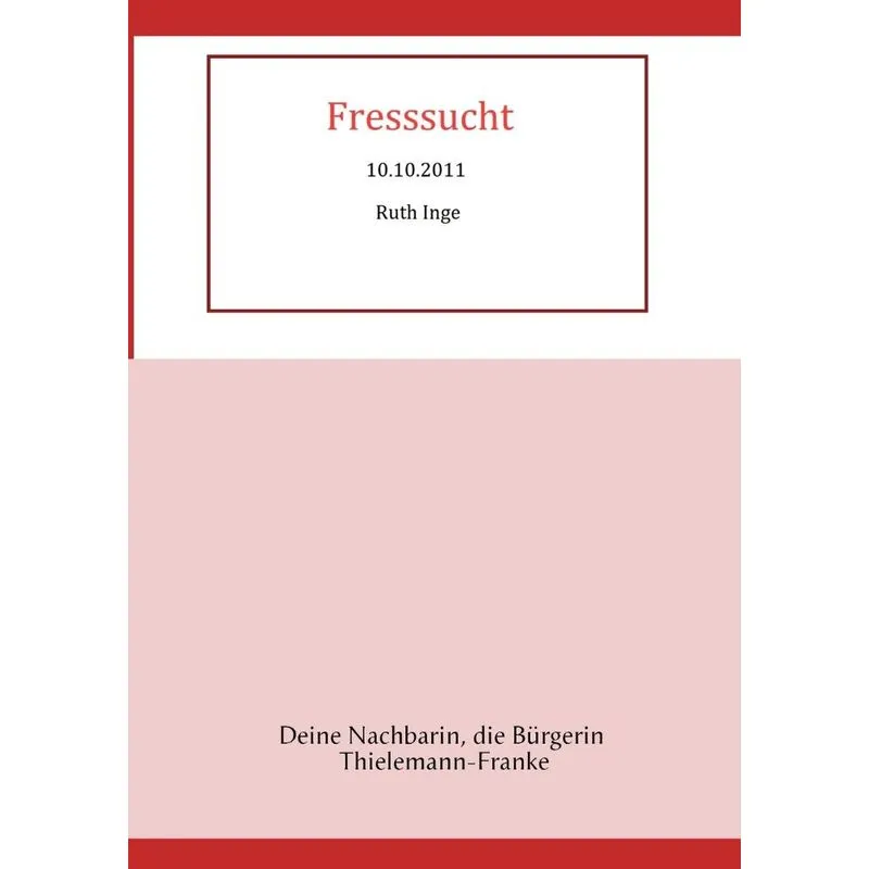 Fresssucht