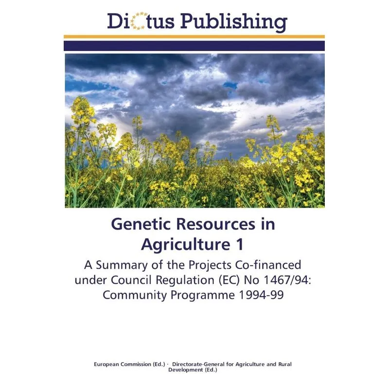 Genetic Resources in Agriculture 1