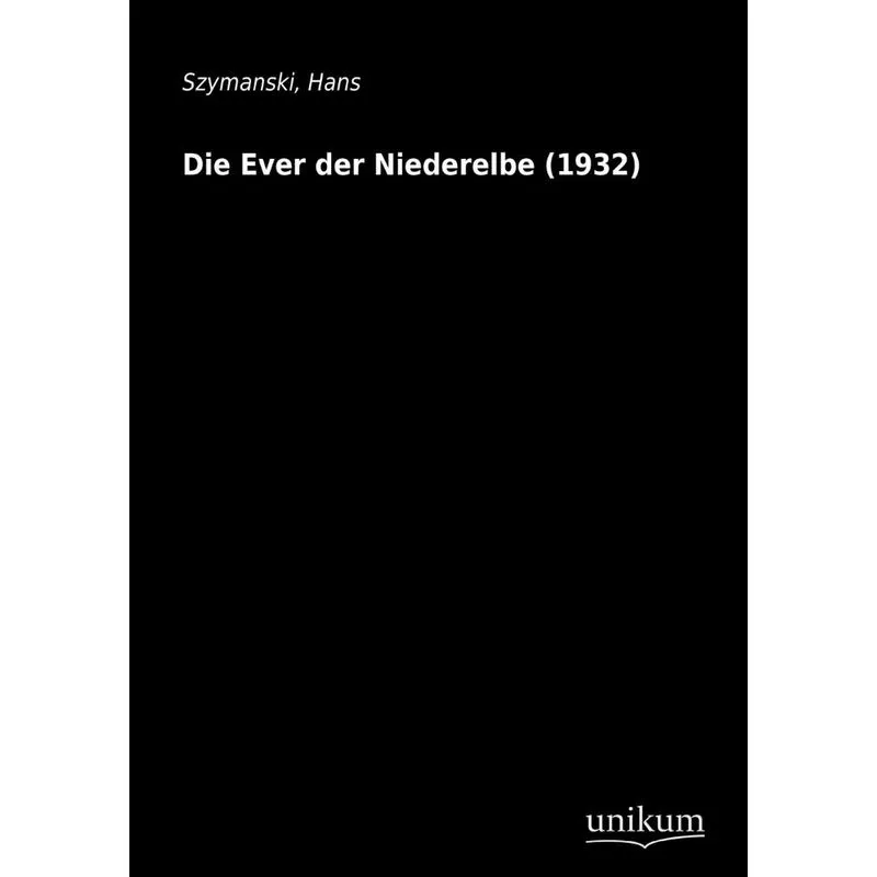 Die Ever Der Niederelbe (1932)