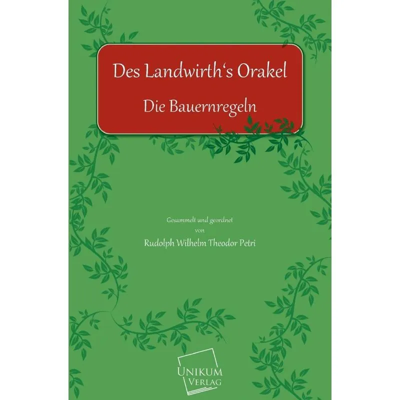 Des Landwirths Orakel