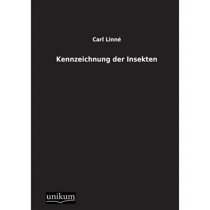 Kennzeichnung Der Insekten